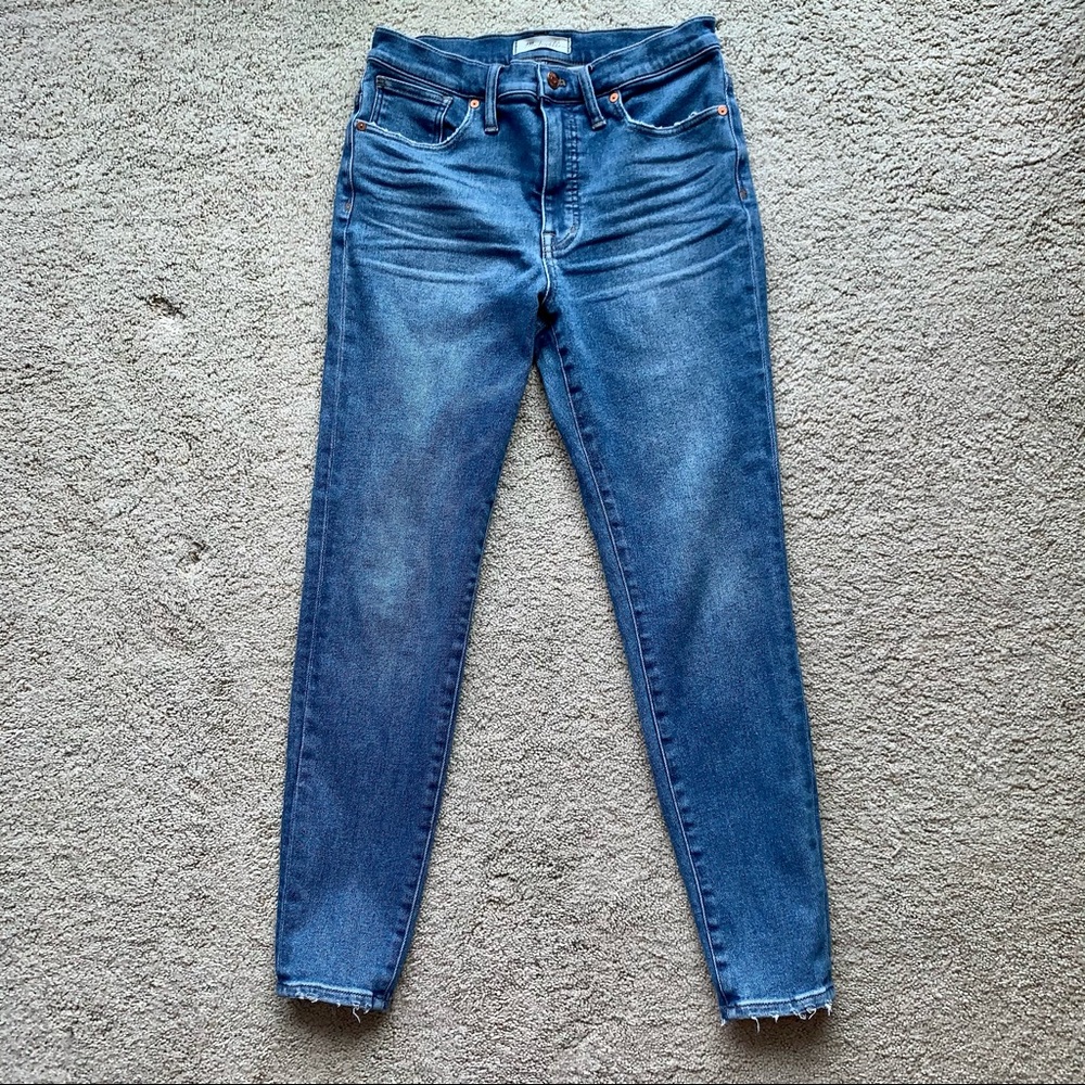 Madewell 9” mid-rise skinny in Pearson wash